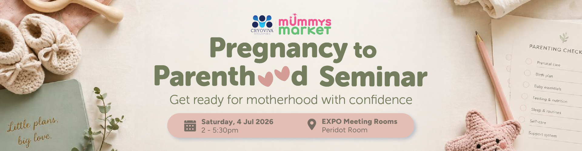 Mummys Market Prenancy to Parenthood Seminar