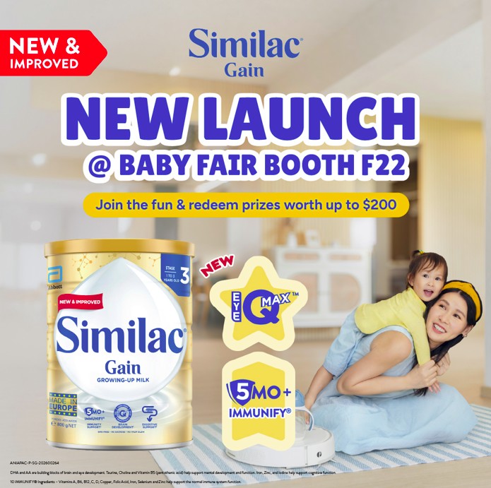 (Baby Fair) Similac Gain New Launch 
