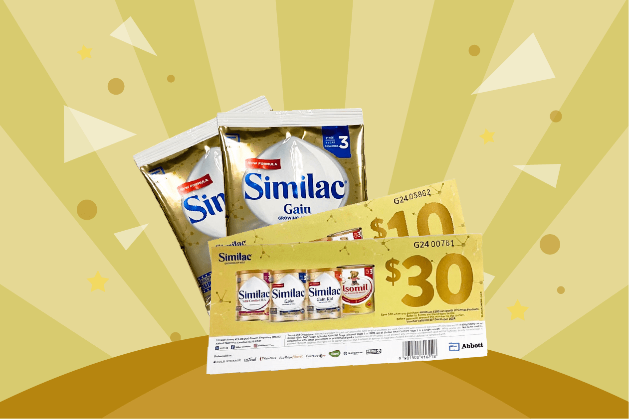 (Home Delivery) Similac Gain 5MO Stage 3 Sachets