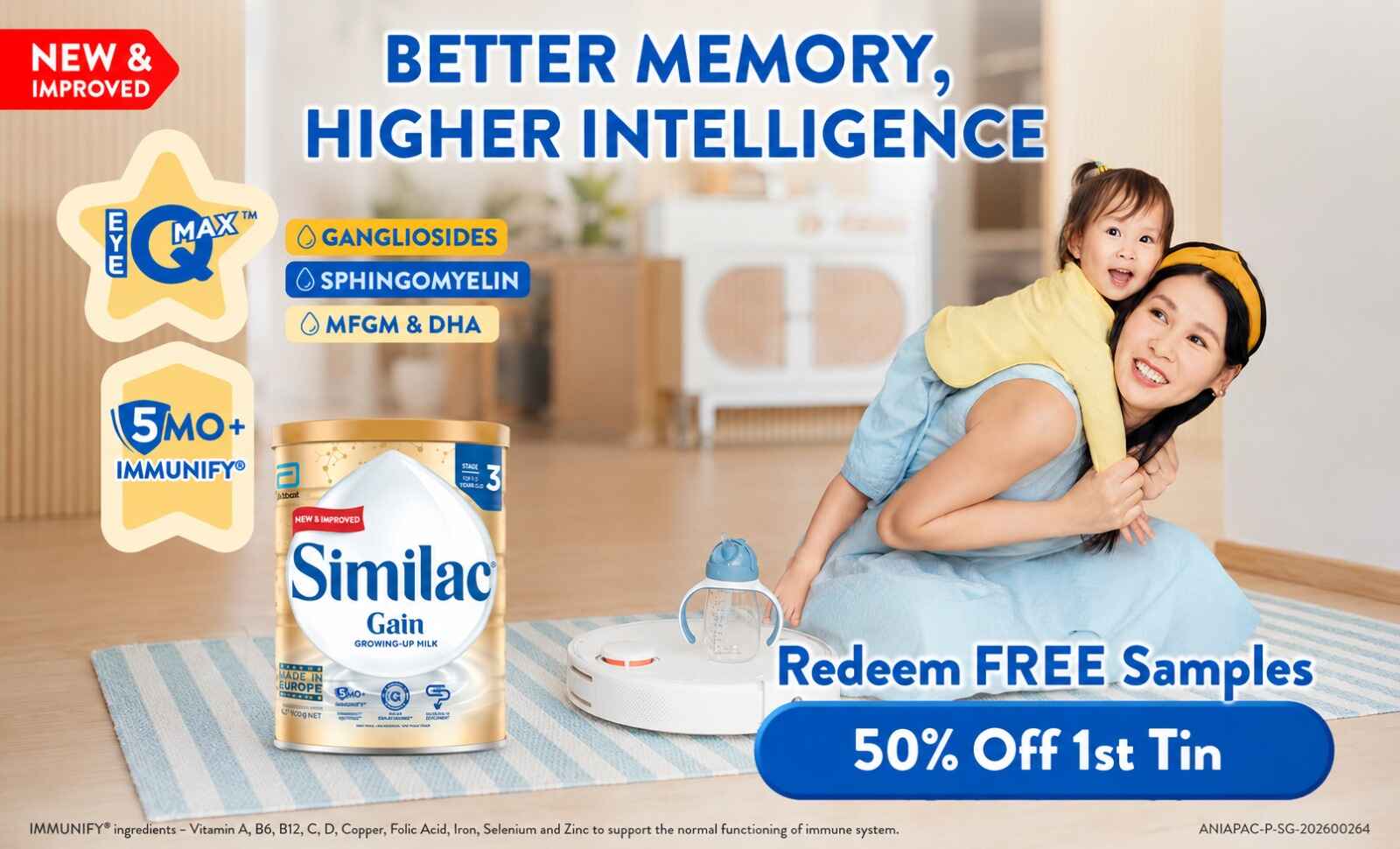 Similac Gain 5MO Stage 3 Sample