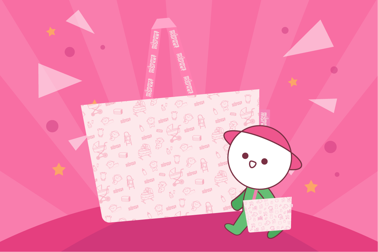 (Baby Fair) Exclusive Tote Bag &amp; Luna Plushie Reusable Bag