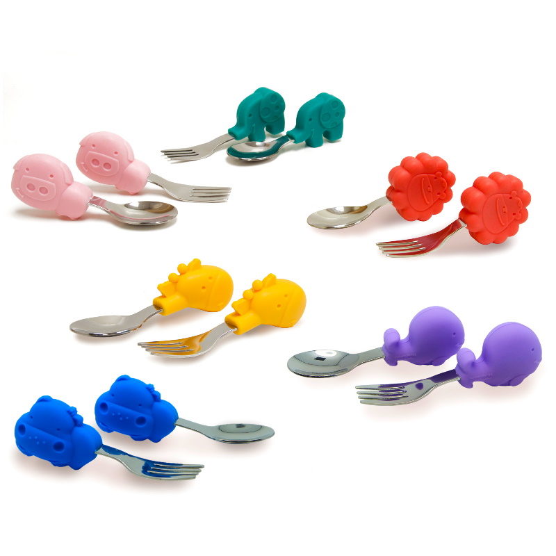 Marcus & Marcus Palm Grasp Spoon & Fork Set