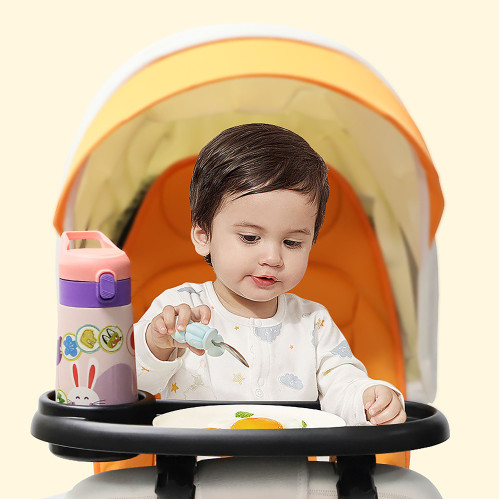 Lucky Baby Universal Clip On Stroller Tray (Mobile & Cup Holder)