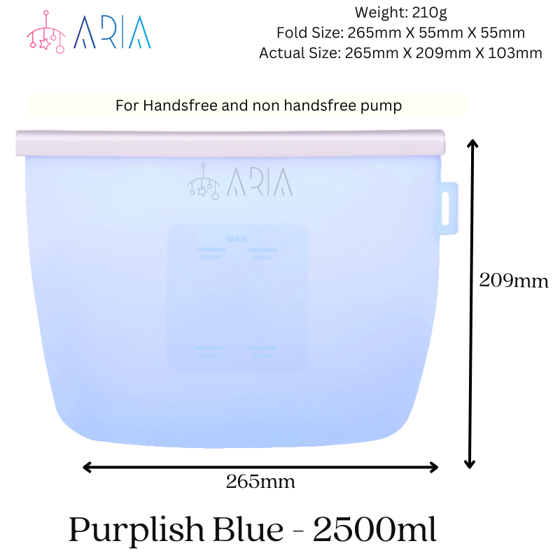 Aria Breast Pump Pouch - 2500ml