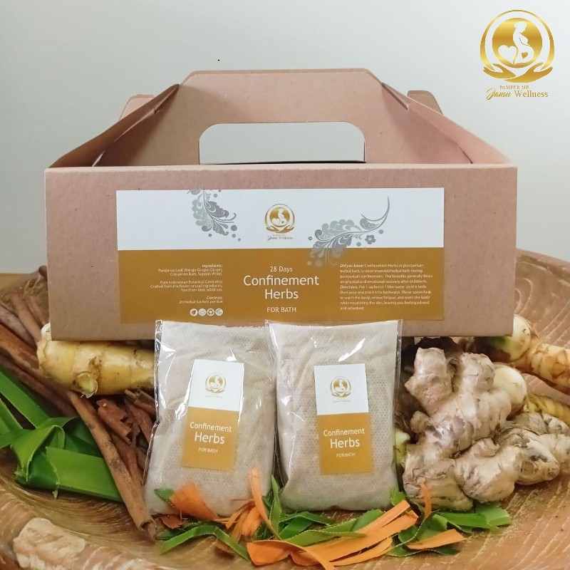 Pamper Me Jamu Wellness 28 Days Confinement Bath Herbs FOR BATH