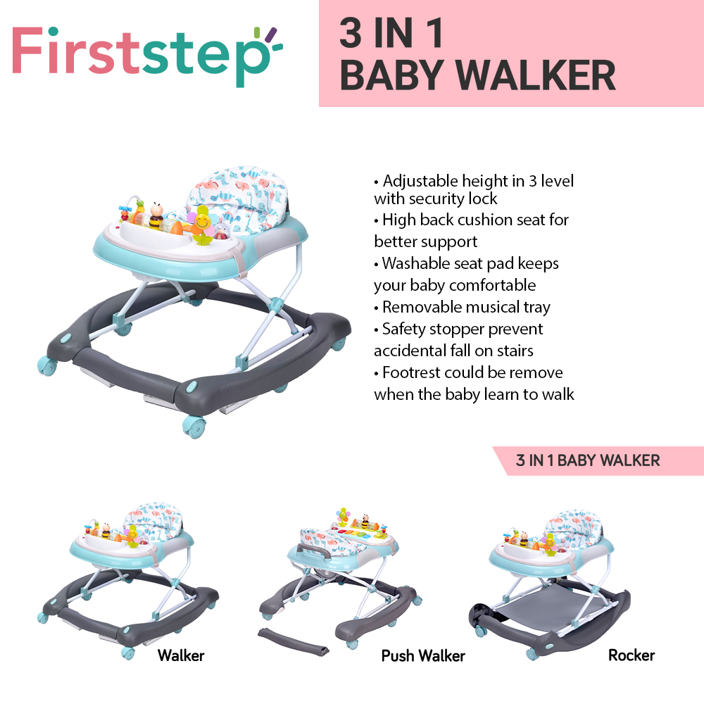 FirstStep Walker (3 In 1)