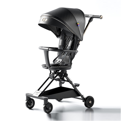 Playkids Easi Plus 2 Way Baby Cabin Stroller Rider/Walker (Black)