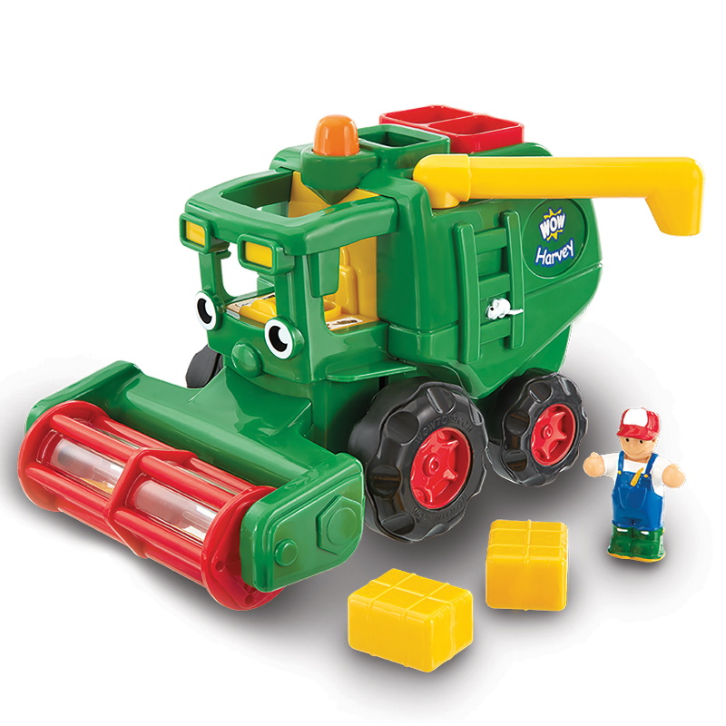 Wow Toys Dexter The Digger / Rocco 's Big Race / Harvey Harvester / Robin 's Medical Rescue