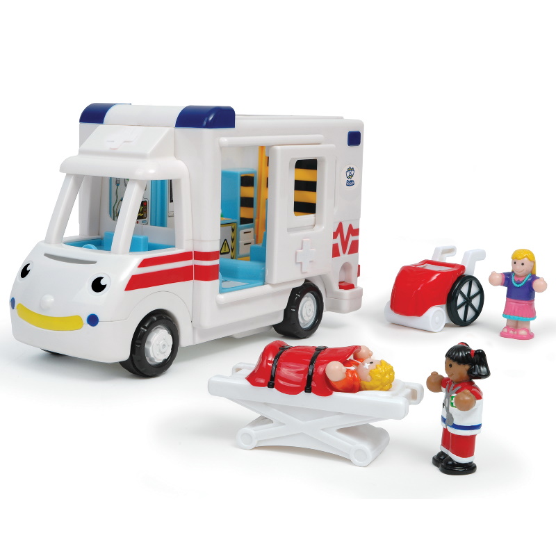 Wow Toys Dexter The Digger / Rocco 's Big Race / Harvey Harvester / Robin 's Medical Rescue