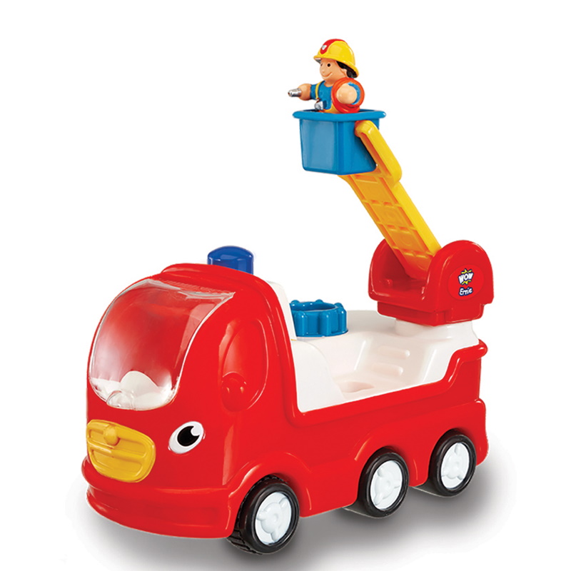 Wow Toys Bumpety-Bump Bernie / Ernie Fire Engine / Oscar Police Copter / Marco 's Moto Team
