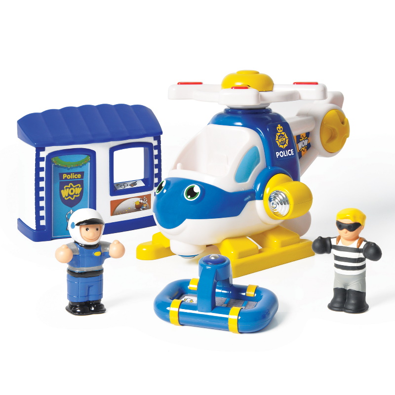 Wow Toys Bumpety-Bump Bernie / Ernie Fire Engine / Oscar Police Copter / Marco 's Moto Team