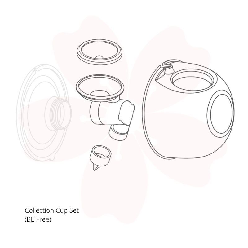 Baby Express BE Free 4pc Collection Cup Set