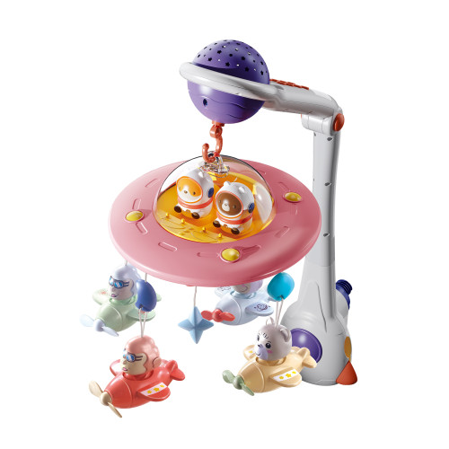 Lucky Baby 3 In 1 Galaxy Musical Mobile W/Remote Control