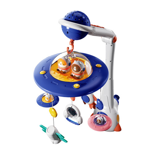 Lucky Baby 3 In 1 Galaxy Musical Mobile W/Remote Control