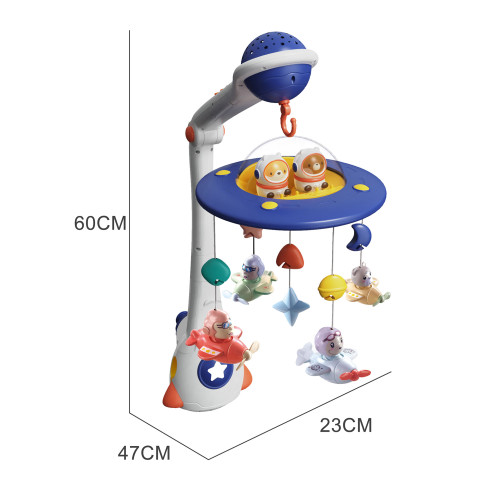 Lucky Baby 3 In 1 Galaxy Musical Mobile W/Remote Control
