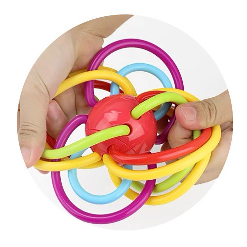Lucky Baby Montessori Educative Learning Teething Toys Manhattan Ball