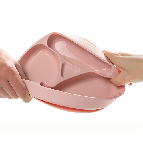 Lucky Baby Silic 8pcs Weaning Set - Beige