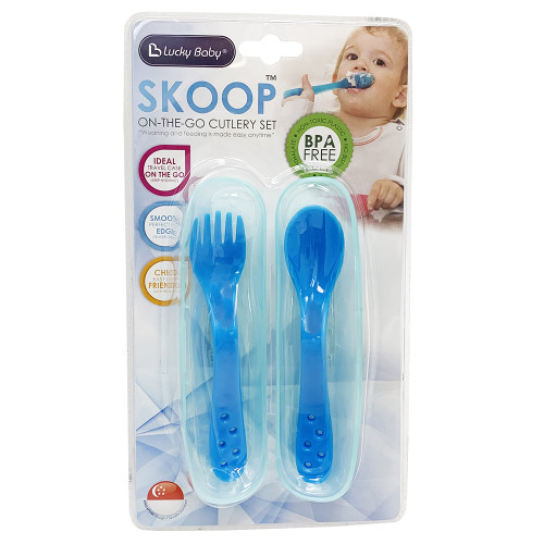 Lucky Baby Skoop On The Go Cultery Sets