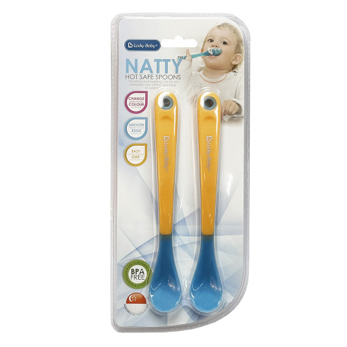 Lucky Baby Natty Hot Safe Spoons