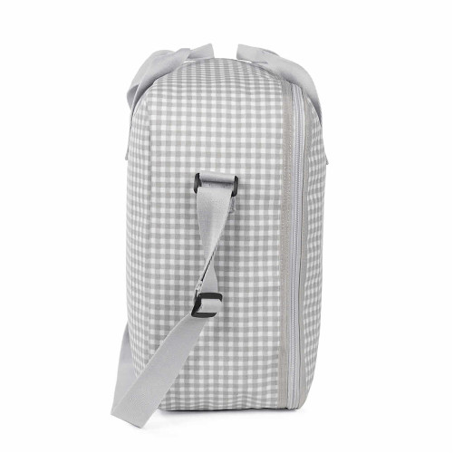 Walking Mum Carry-All Organiser Suitcase Vichy Grey