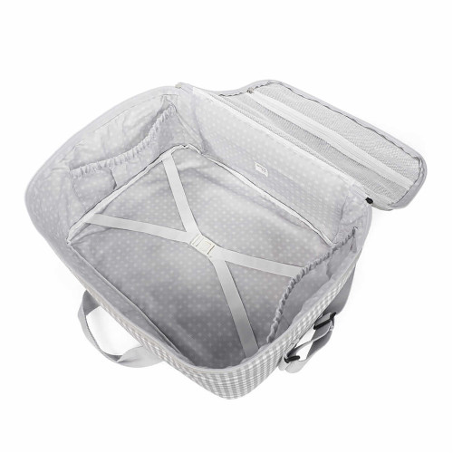 Walking Mum Carry-All Organiser Suitcase Vichy Grey
