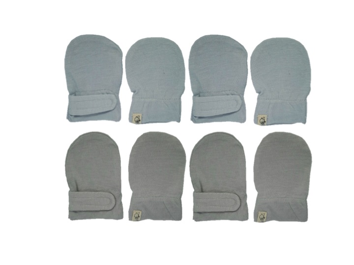 Bebe Bamboo Adjustable Bamboo Mitten (Bundle Of 4)