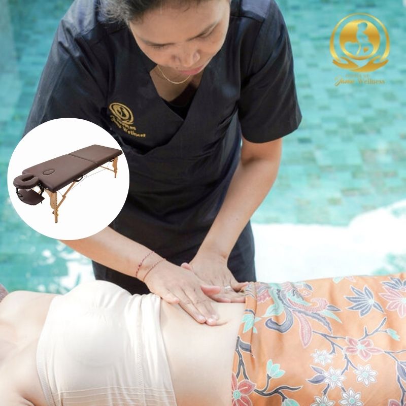 *Deposit First* Pamper Me Jamu Wellness Signature Balinese Jamu Postnatal Massage Therapy + Additional Massage Bed Option