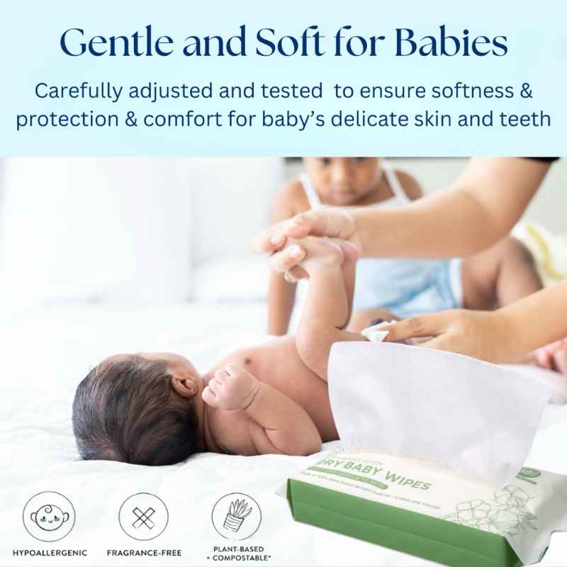 Aria Dry Cotton Wipes