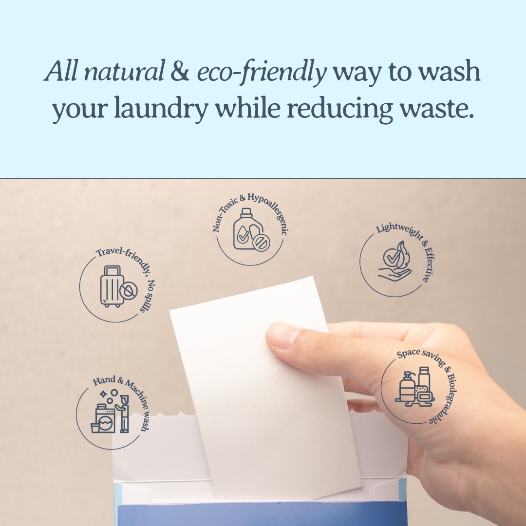 Aria Plant-Based Baby Laundry Detergent Sheet