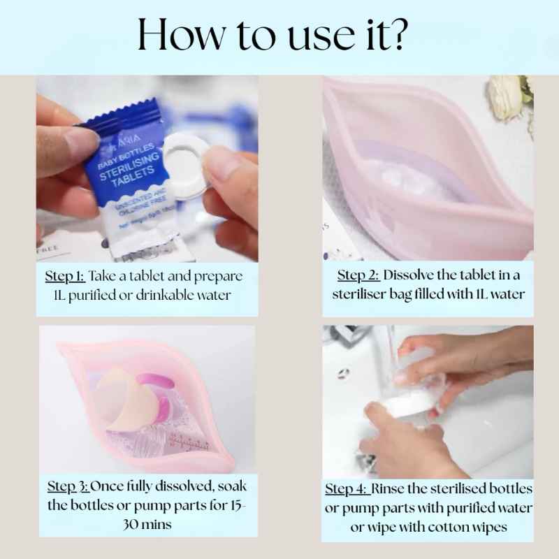 Aria Sterilising Tablets