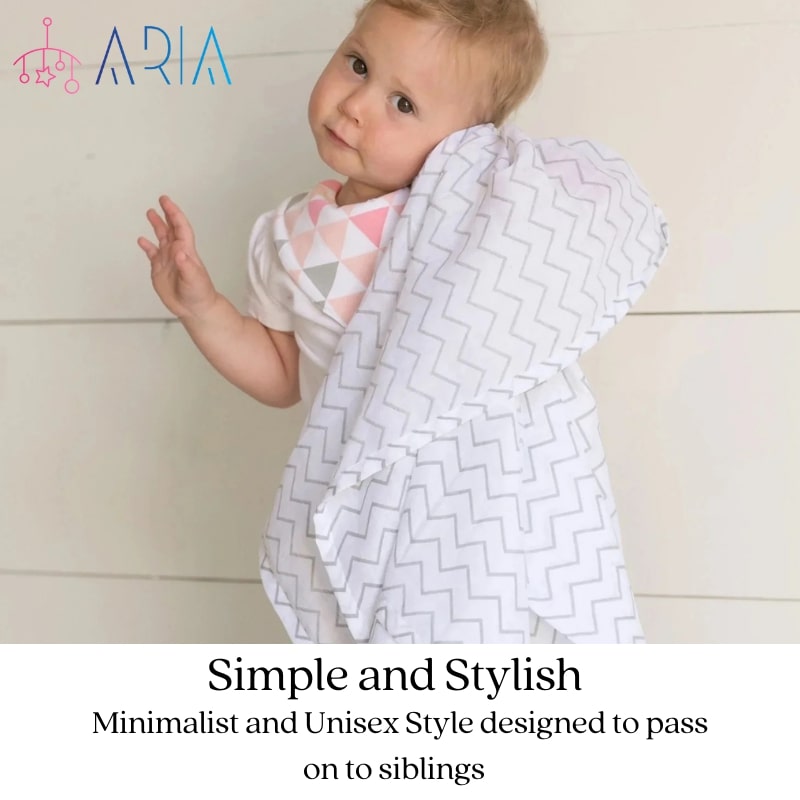 Aria Organic Muslin Swaddle