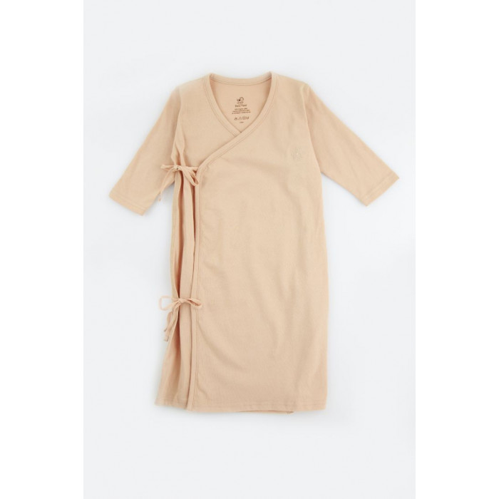 Baby Piper Sleeping Bag / Sleeping Dress 100% Dye-free Organic Cotton For Newborn To 6 Months (1128) Brown
