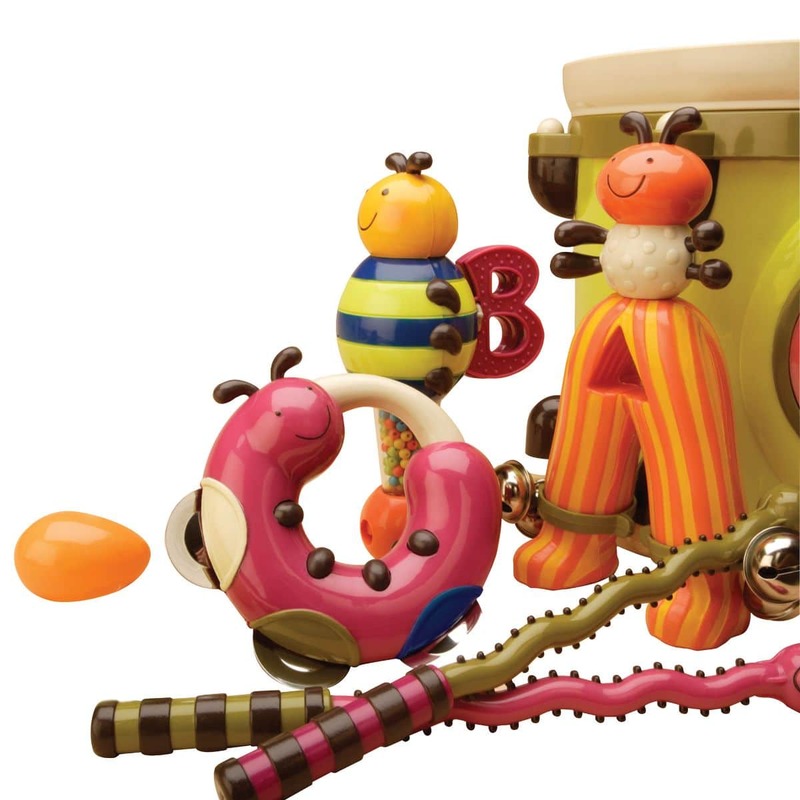 B.Toys Parum Pum Pum Drum With 7 Instruments