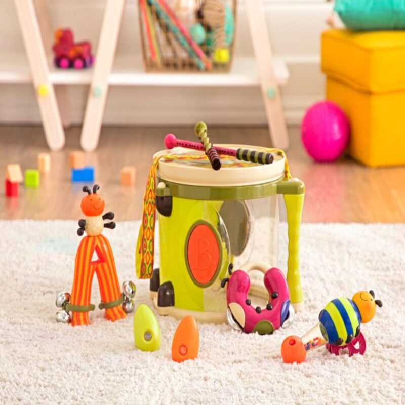 B.Toys Parum Pum Pum Drum With 7 Instruments