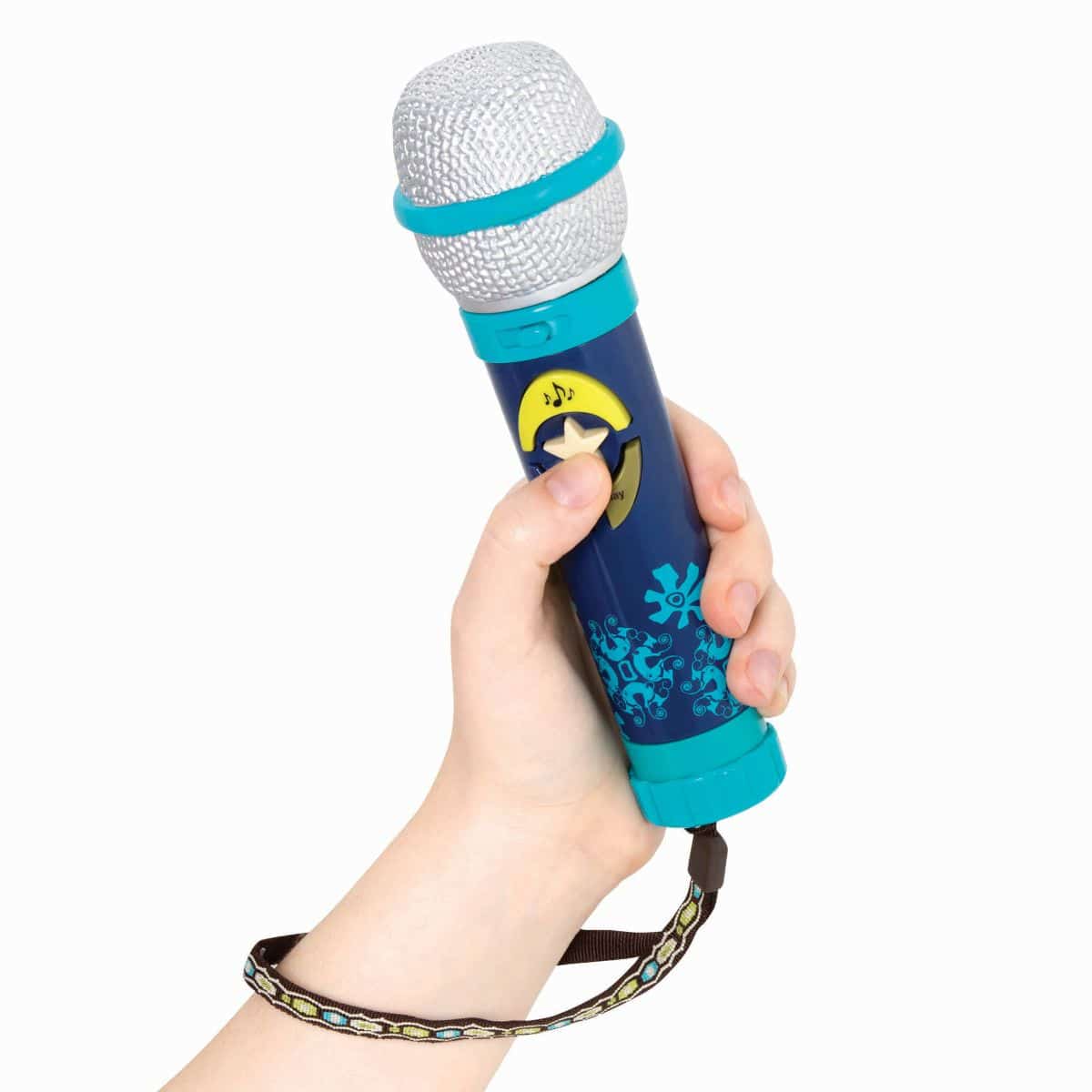 B.Toys Okideoke Microphone With Recording Function, Amplify Voice