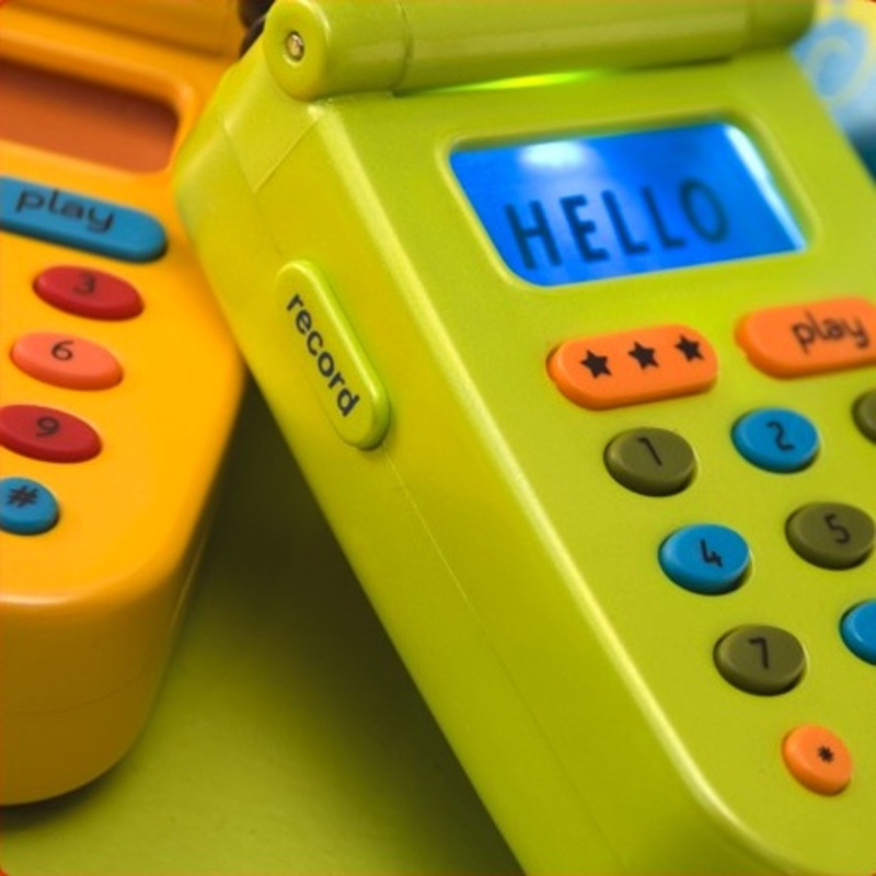 B.Toys Hellophone With Voice Recording Function