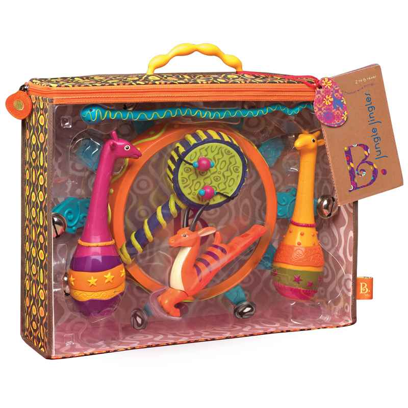 B.Toys Jungle Jingles Musical Instruments Toy Set