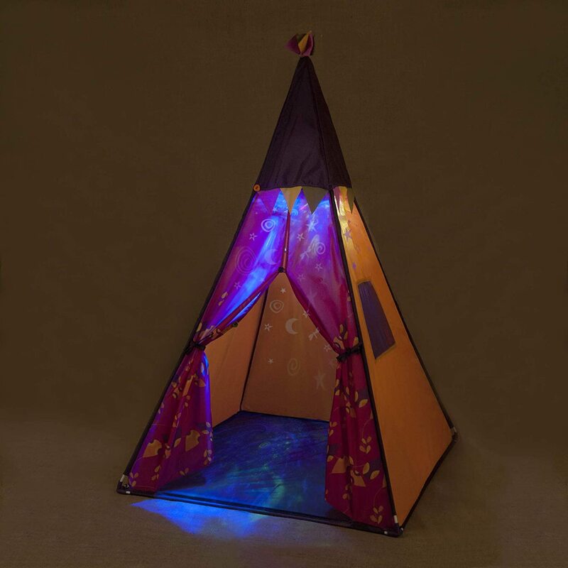 B.Toys Teepee Tent With Star Projecting Light