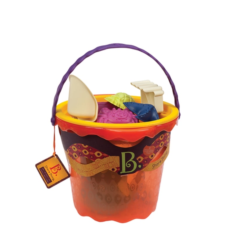 B.Toys Shore Thing Large Bucket Set With 8 Accessories