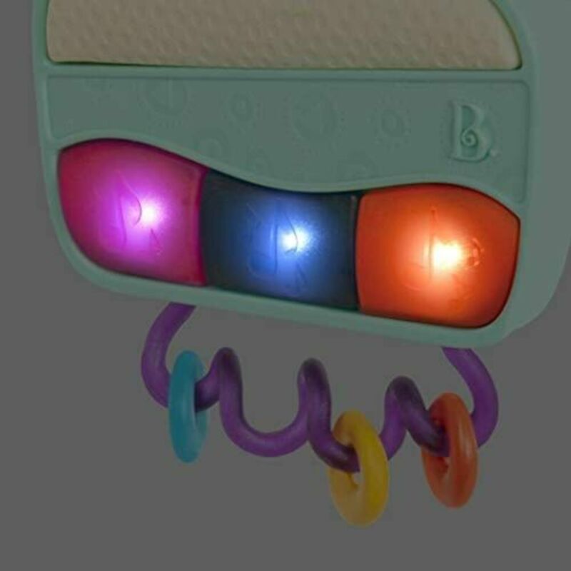 B.Toys Wee Jams Baby Radio Activity Center With Light And Sound