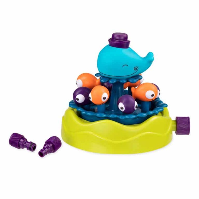 B.Toys Whirly Whale Sprinkler