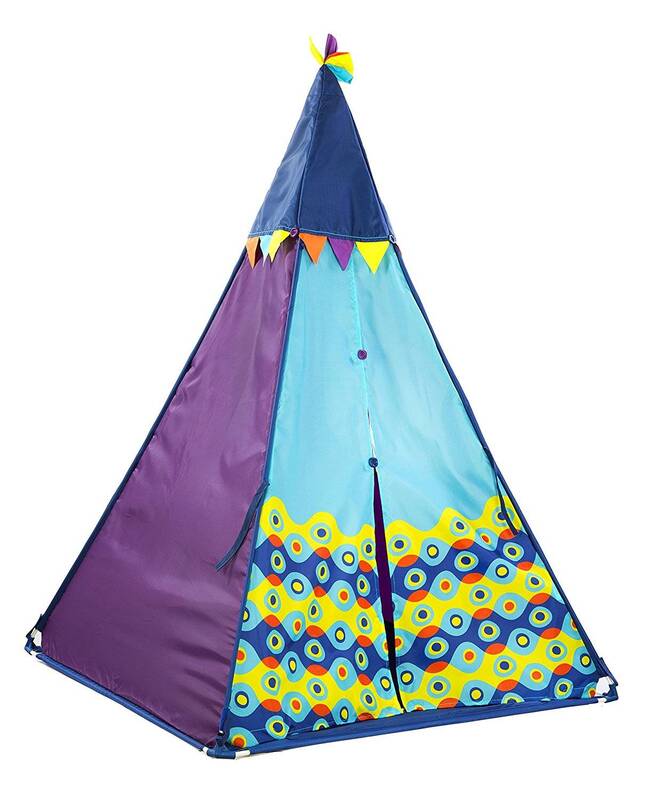 B.Toys Teepee Tent With Star Projecting Light