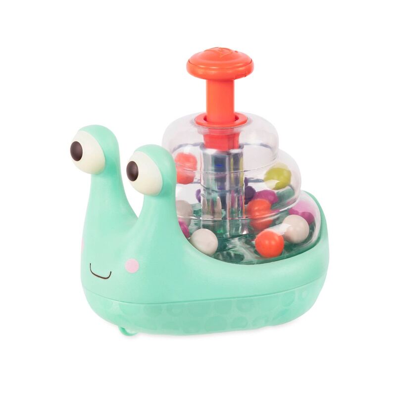 B.Toys Escar-Gloooow Light-Up Snail Popper