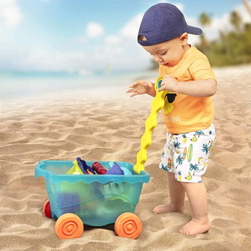 B.Toys Award-Winning Travel Beach Wavy Wagon