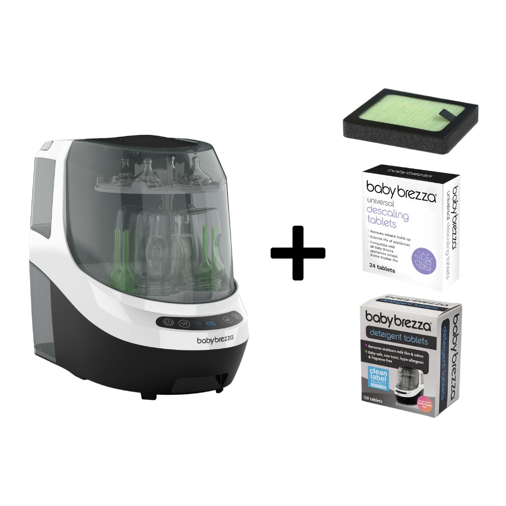Baby Brezza Bottle Washer Pro With Accessories Bundle + FREE GIFT