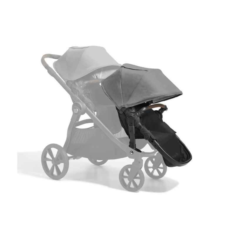 Baby Jogger City Select 2 With Tencel - Harbour Grey + Second Seat With Tencel - Harbor Grey
