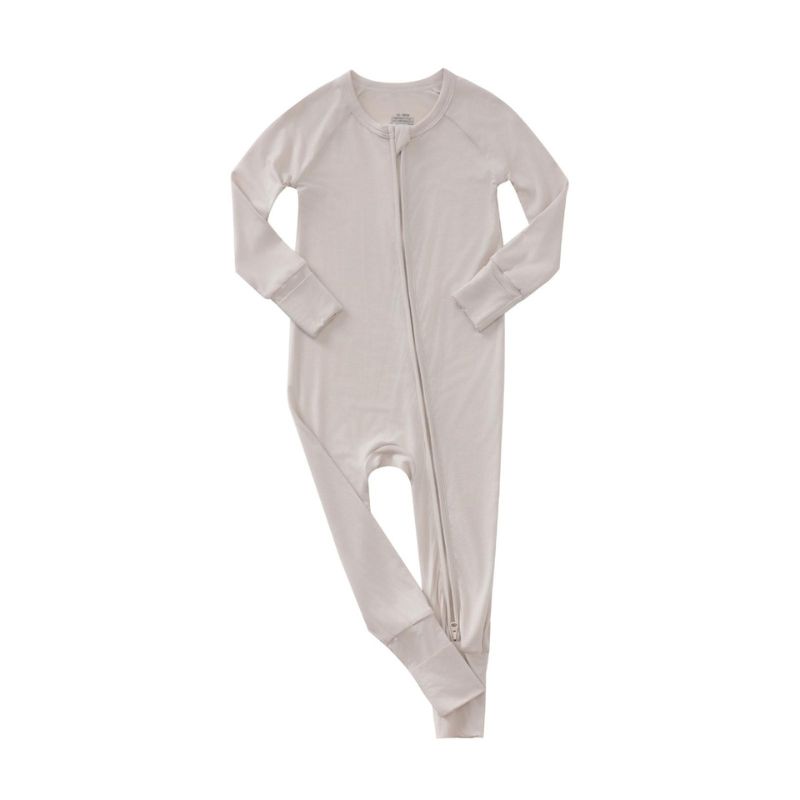 BY.JYS Premium Bamboo Sleepsuit - White