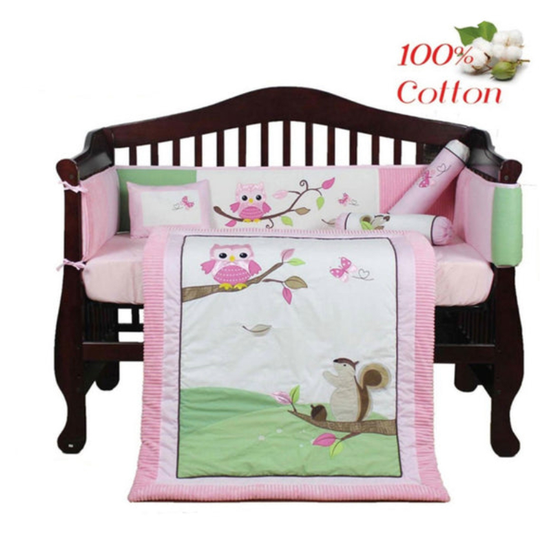 Babydreams 100% Cotton 7 In 1 Premium Bedding Set