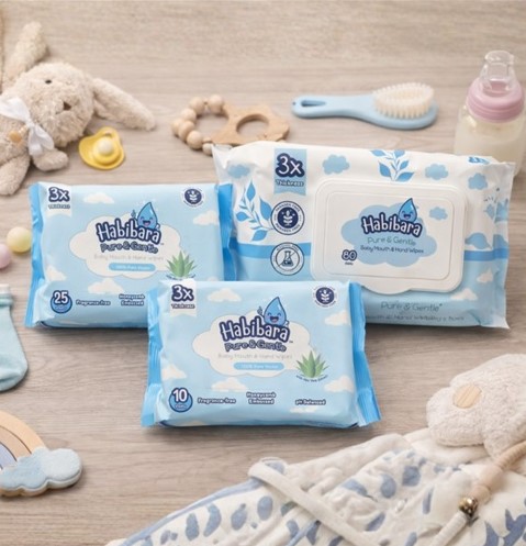 Habibara Baby Hand And Mouth Wet Wipes
