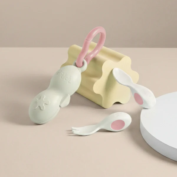 Doddl Baby Spoon And Fork Set With Case